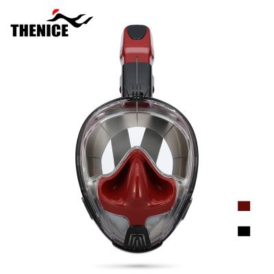 China 180 Wide View Water Sports Equipment Set Full Face Outdoor Adult Snorkeling Sport Mask for sale