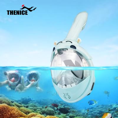 China High Quality Set Kuyou 180 Wide View Underwater Swimming And Professional Kids Snorkel Diving Equipment for sale