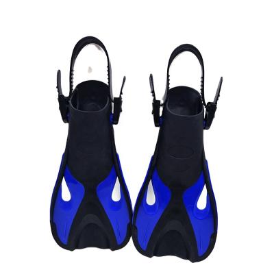 China Factory Price Cheap Swimming Adult Rubber Snorkeling Adjustable Waist Fin Snorkeling Swimming Diving Fins Water Shoes for sale