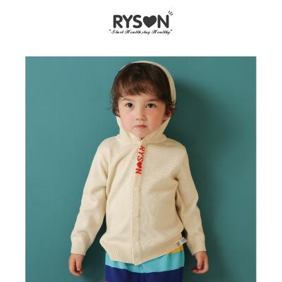 China Viable Baby Boys Clothes Kids Boutique Sweaters Autumn Crew Neck Knitted Kid Winter Cardigan Sweater for sale