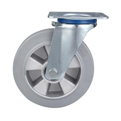 China PIVOT 300kg Tough Low Noise Inexpensive 5 6 Inch Non Marking Universal Bench Casters for sale