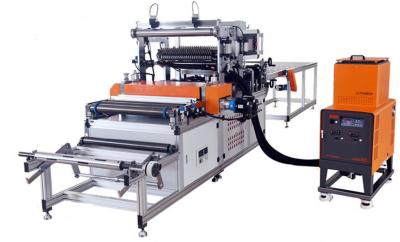 China Mini HEPA Filter Making Machine 220V / 380V Rotary Pleating And Gluing Machine for sale