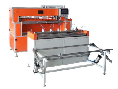 China Electric HEPA Filter Knife Pleating Machine 3 - 60mm Pleating Depth for sale