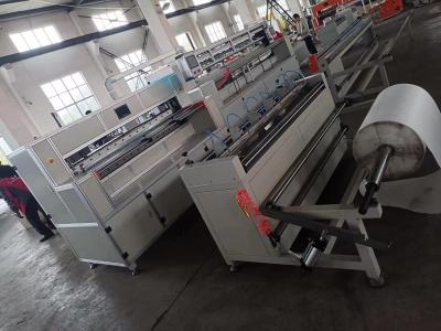 China Servo Motors CNC Purifier Filter Making Machine 1050mm Width Knife Pleating Machine for sale