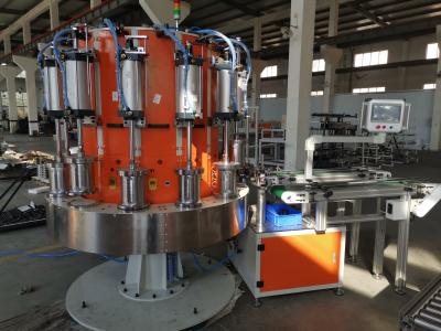 China 12 Stations Spin On Oil Filter Making Machine Automatic Dry Leak Testing Machine for sale