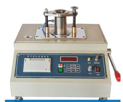 China Industrial Automated Filter Tester 50Hz Paper Pore Size Tester for sale