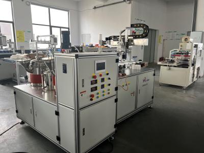 China 6KW Oil Filter Production Line 50Hz Two Components Clipping Machine for sale