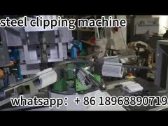 Full-auto Spin-on Oil Filter Steel Clipping Machinery