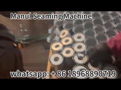 Spin- On Oil Filter Manual Seaming Machinery