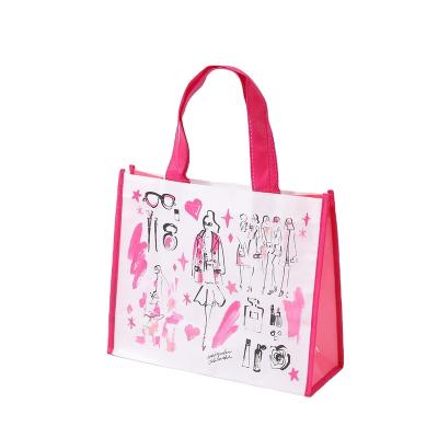 China Factory Recyclable Fashion Custom Logo Design Reusable Foldable Clothing Storage Shopping Bag Waterproof Non Woven Tote Bag for sale