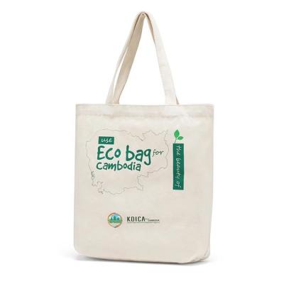 China Custom Recyclable Recycle Reusable Eco Friendly Foldable Canvas Tote Bags Grocery Shopping Storage Organic Cotton Shoulder Bags for sale