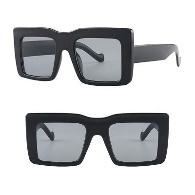 China Fashion Sunglasses 2022 Oversized Square Sunglasses Vintage Shape Sunglasses Logo Sunglasses Custom Made for sale