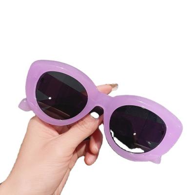 China Fashion Sunglasses 2022 New Products Glass Ladies Cheap Round Plastic Sunglasses Custom Vintage Retro Small Sunglasses for sale