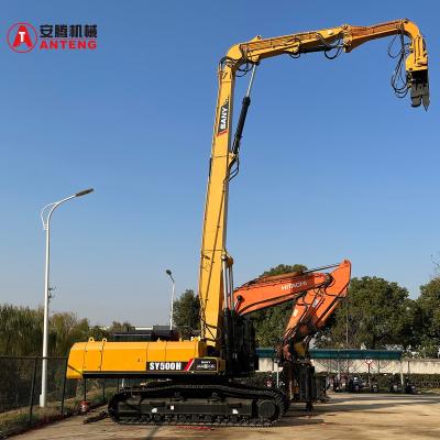 China Construction worksÂ   Piling And Mining Equipment Hydraulic Excavator Mounted Vibro Hammer for sale