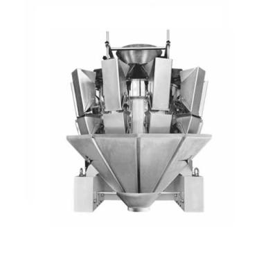 China Automatic food multihead 12 14 head weigher for plastic hardware parts for sale