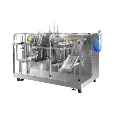 China Granules - powder - 5 station liquid horizontal doypakc pouch packaging machine pouch filler speed 40bpm for sale