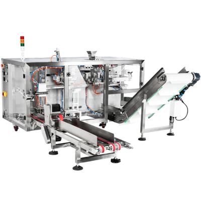 China Horizontal Preformed Food Pouch Nitrogen Filling Doypack Packaging Machine for sale