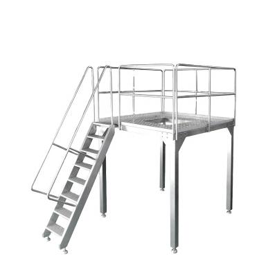 China Food Weighlin OEM ODM Competitive Rigid Rebust Customized 304 Stainless Steel Support Work Platform Custom Weigher for sale