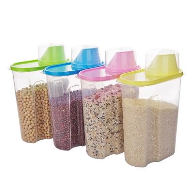 China Eco-friendly Storage Box Stored Food Stored Universal Kitchen Storage Case Grain Storage Bin for sale