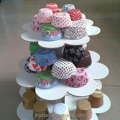 China disposable cupcake display case, cake stand, cupcake stand for sale