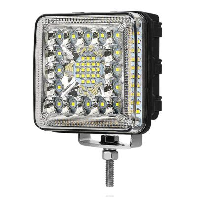 China Offroad Led Light 4.3 Inch 2021 38W Square COB Flood Led Work Light 6000K-6500K Offroad Led Work Light Lamp Hot Sale for sale