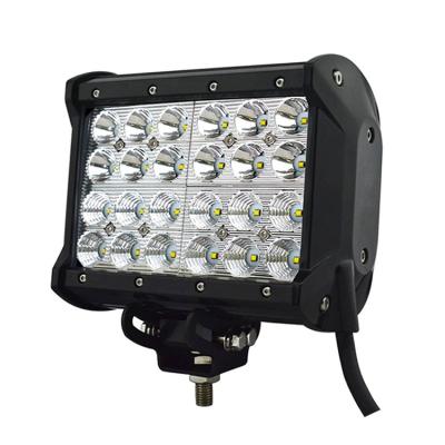 China Offroad Led Light 9-30V 4 Rows 72W Work Light Bar 3030 Beads Truck Drive Light Led Work Lamp On Sale for sale