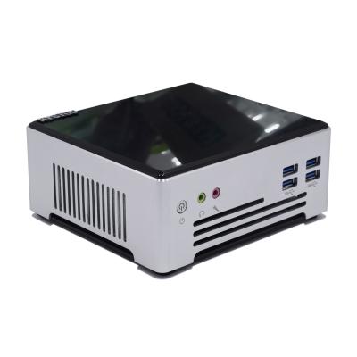 China For 11th Gen Nuc Mini Business PC Core i7 1165G7 4K Display Core i7 1065G7 M.2 NVME With Fan Tiny Computer For Desktop/Hetstone Use for sale