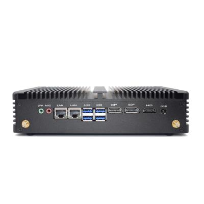 China Core i7 8550U i5 8250U Game/Low Power PC Mini PC Server Computer Linux HD Computing DP 4K Fanless Industrial Desktop Display Home/Office Mini for sale