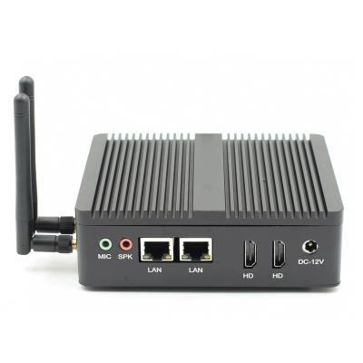 China For Home&Student Fanless Quad Core PC J1900 J3160 N3160 Desktop PC J1900 J3160 N3160 Linux Win7/10 Linux Portable Industrial Mini Dual Mini for sale