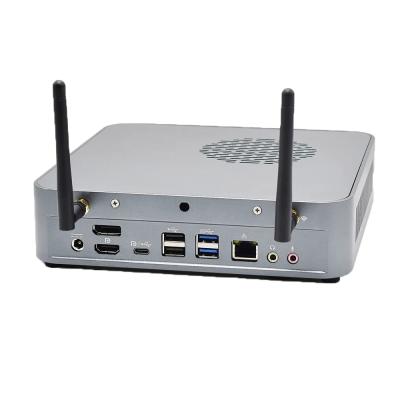 China For AMD R5 4600H R7 4800H 4K Display HTPC Desktop Computer Win11 Win10 Linux Type-C WiFi6 Gaming PC Mini Dual DP HD-MI for sale