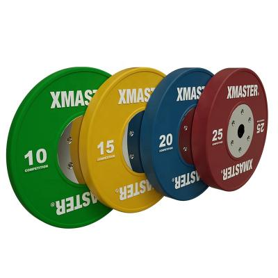 China Universal Xmaster Competition Rubber  Bumper Plate Set KGS for sale