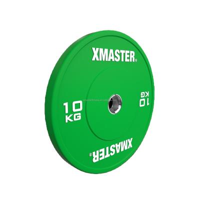 China Universal Xmaster cheap bumper plates weight plates color rubber bumper plates for sale