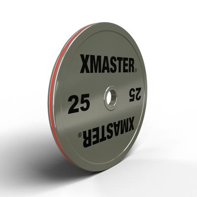 China Eco-friendly Xmaster steel bumper plate calibrated weight plates for sale