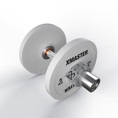 China Eco-friendly Xmaster Chrome  Loadable Dumbbel Bar for Dumbbell Bumper for sale