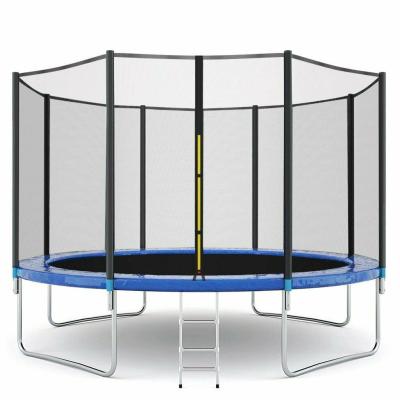 China With protective net 10ft 12ft 14ft 16ft trampoline with safety fencing net for kids and adults for sale