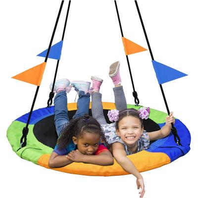 China Traditional Textliene /Oxford Fabric Saucer Tree Swing, Giant 40 Inch Nest Swing for sale