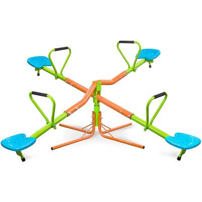 China Metal Kids 360-Degree Quad Swivel Seesaw, Indoor Or Outdoor for sale