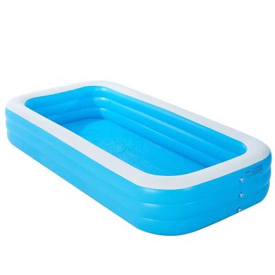 China Newest 2022 Kid OBL Thick PVC Kids Play Outdoor Inflatable Swim Pools Pool for sale