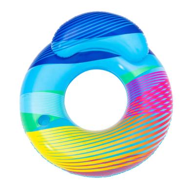 China 1 43252 1.18M*1.17M Bright Led Swimming Float Adult Inflatable Ring for sale