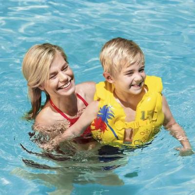 China Baby Arm Ring 32069 Kids Trainer Toddler Swim Vest Inflatable Swimming Tropical Life Vest for sale