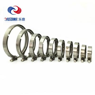 China Health Care Quick Release Exhaust T-bolt V-Band Clamp Hydraulic Heavy Duty Hose Pipe Preformed Clamps for sale