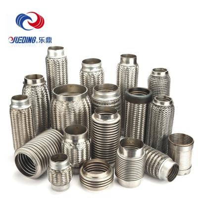 China Stainless Steel Factory Exhaust System Car Exhaust Flexible Pipe Exhaust Bellows for sale