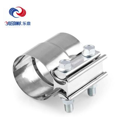 China Connection Manufactures Truck / Stainless Steel Exhaust Muffler Flange Clamps with Preformed Lap Exhaust for sale