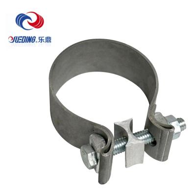 China Auto Heavy Duty Pipe Exhaust Clamp Stainless Steel O Type Clamp for sale