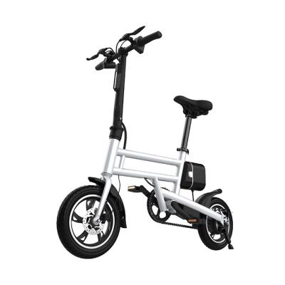 China Iron Frame New Model Foldable Electric Bike Easy Carry E-Bike For Commuters 36V 350W for sale