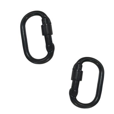 China High quality heavy industry small carabiner plastic hook, plastic carabiner with wire door for promotion for sale