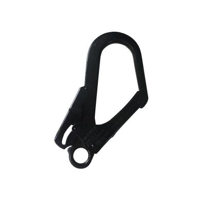 China Corrosion Protection Fall Arrest Seat Belt Hook Safety Harness Lanyard Hooks 110mm*218mm for sale