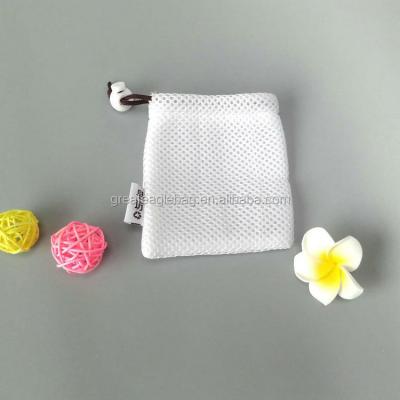 China Best Selling Products Recyclable In Dubai Customized Pretty Nylon Drawstring Pouch Custom Logo for sale