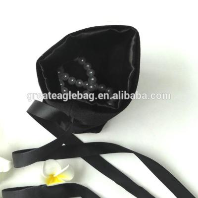 China Safety New Arrival Product Black Jewelry Pouch Products Made In China for sale