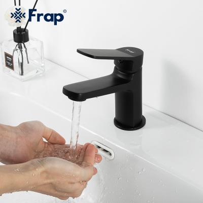 China Frap Electric Faucets New Hot Waterfall Blackened Waterfall Basin Faucet Cold Water Basin Bathroom Basin Faucet By Mixer F1062 for sale